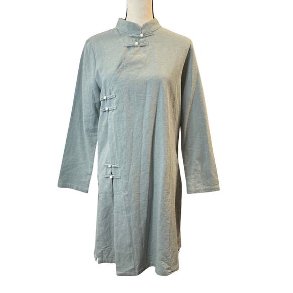 Dusty Blue Women’s Kimono Size L - Picture 1 of 6